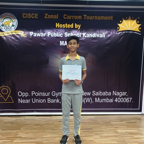 CISCE carrom Zonal Tournament