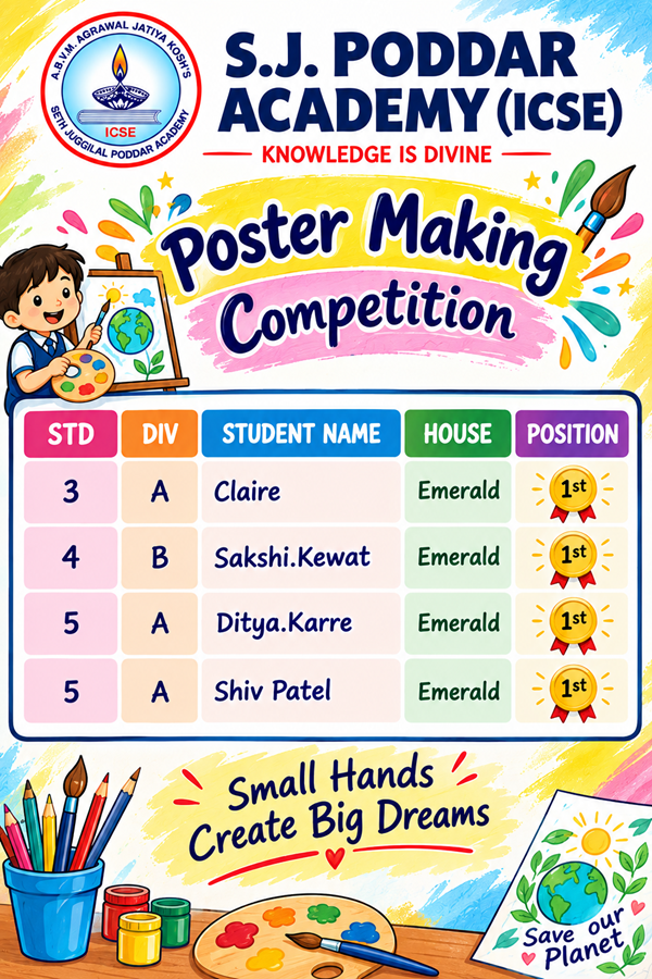 Colorful Poster Making Competition