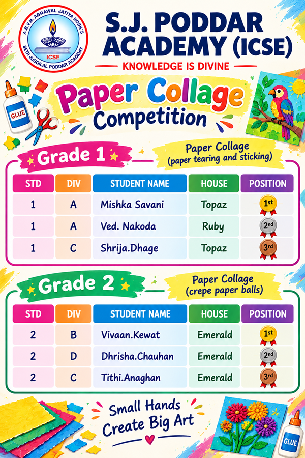 paper collage competition