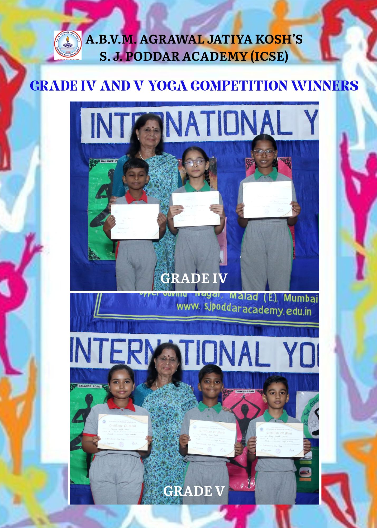 yoga competition winners