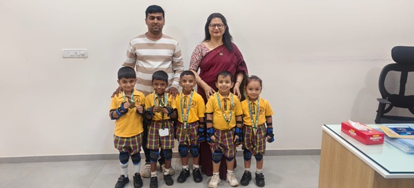 Students who completed 80-Minute Non-Stop Skating