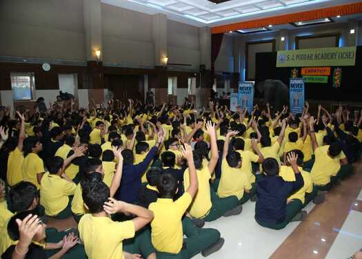 Empathy building session by PETA india