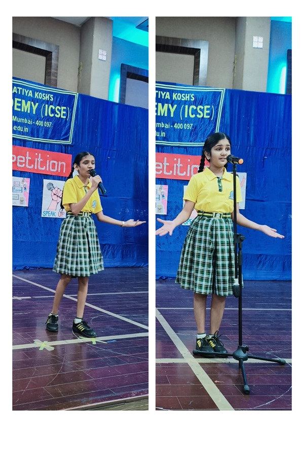 Declamation competition 2025