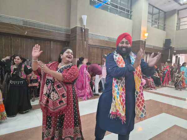 Garba with Parents