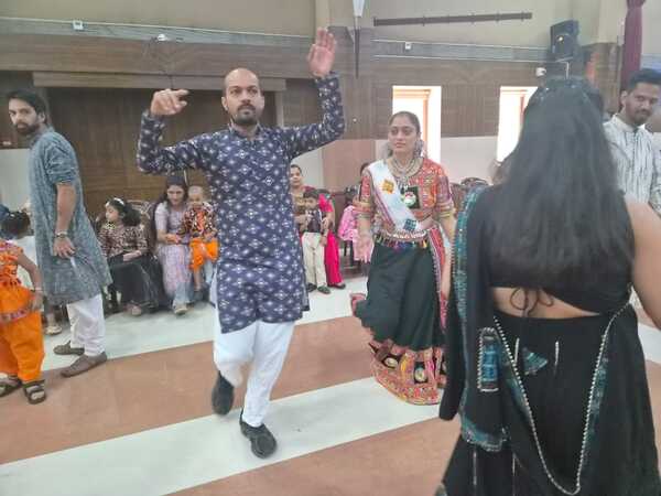 Garba with Parents