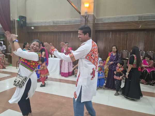 Garba with Parents