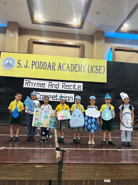 Grade 3,4 and 5 Eco friendly Birthday Card making competition