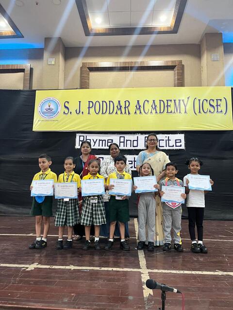 Grade 3,4 and 5 Eco friendly Birthday Card making competition