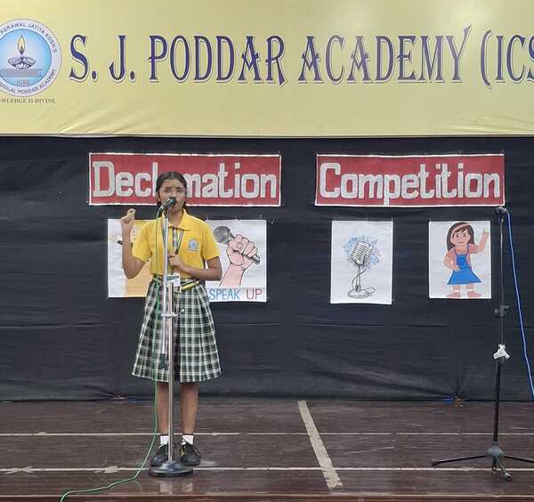 Declamation competition
