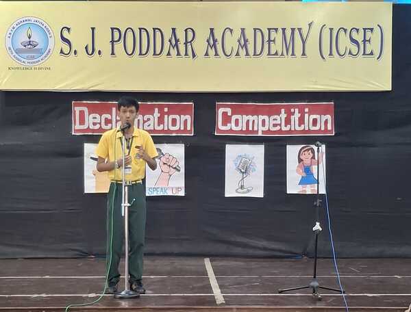 Declamation competition