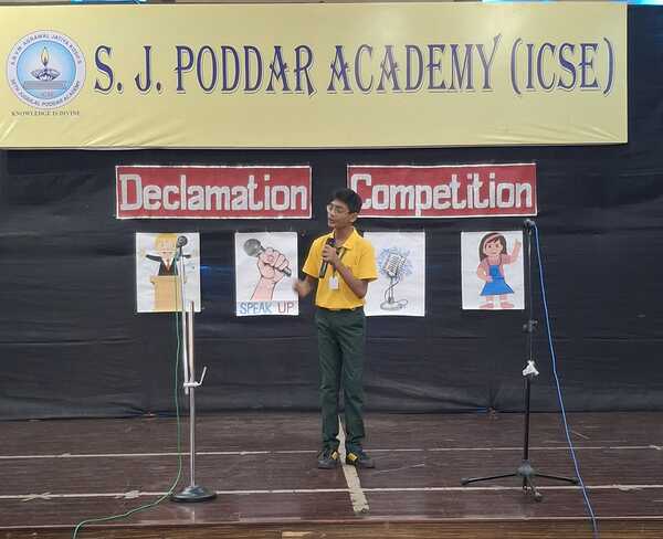 Declamation competition