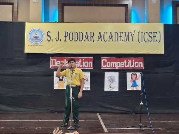 Declamation competition