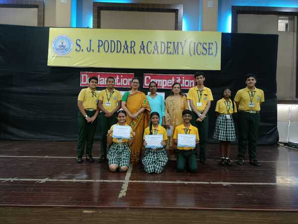 Declamation competition