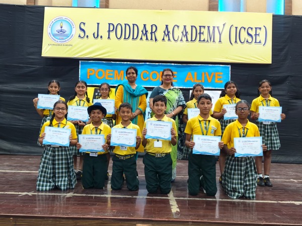 Poem Come Alive competition